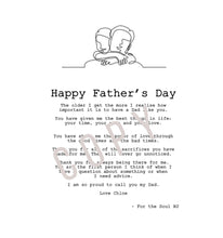 Load image into Gallery viewer, Happy Father&#39;s Day (Adult)
