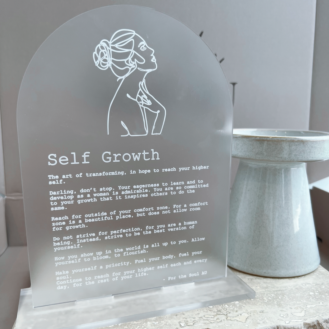 Self Growth Acrylic Arch