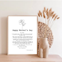 Load image into Gallery viewer, Happy Mother&#39;s Day (Child)
